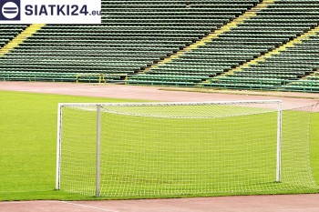 Siatki Wągrowiec - Siatki do bramki - 5x2m - piłka nożna, boisko treningowe, bramki młodzieżowe dla terenów Wągrowca